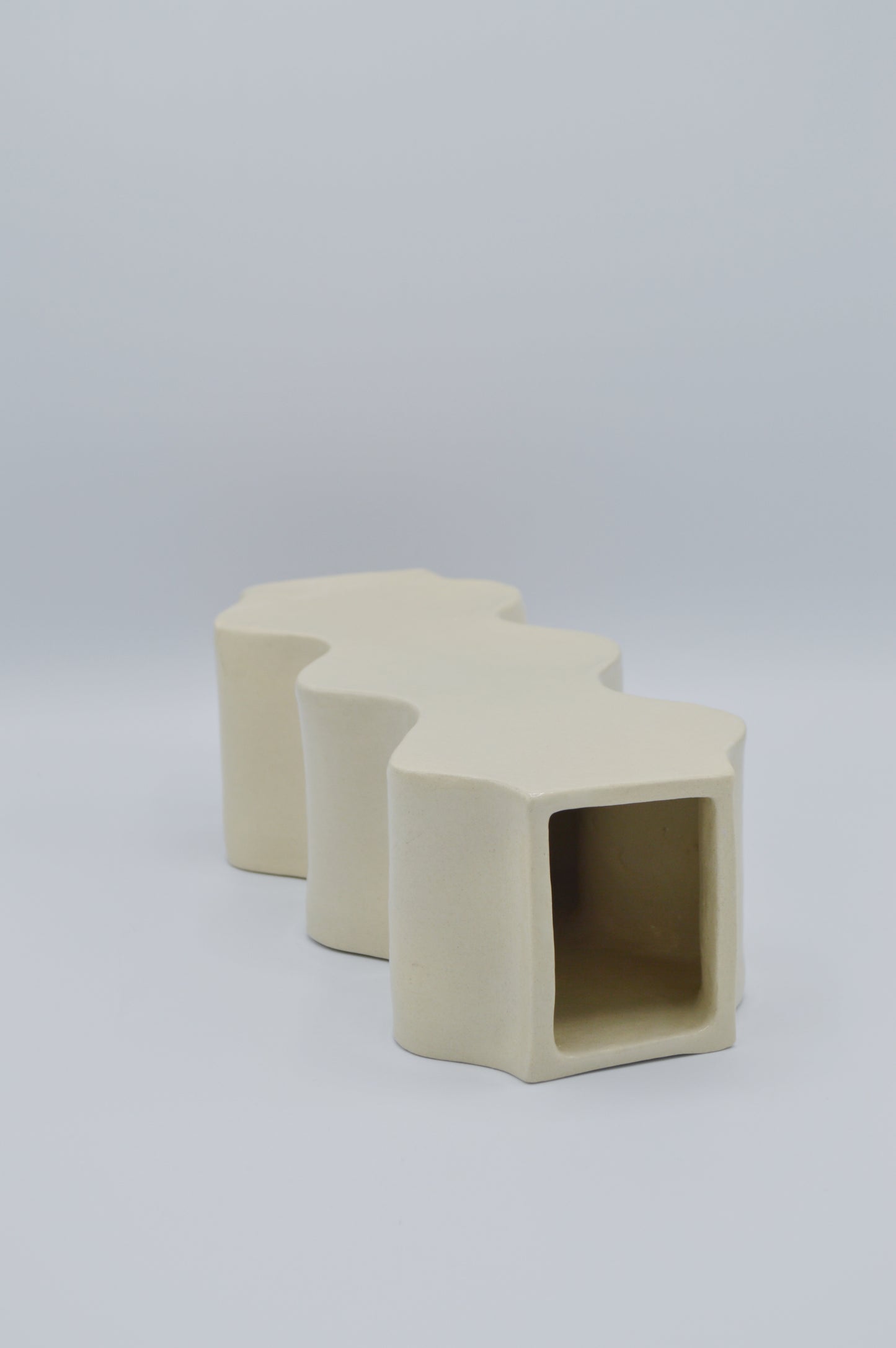 Vase Magma crème
