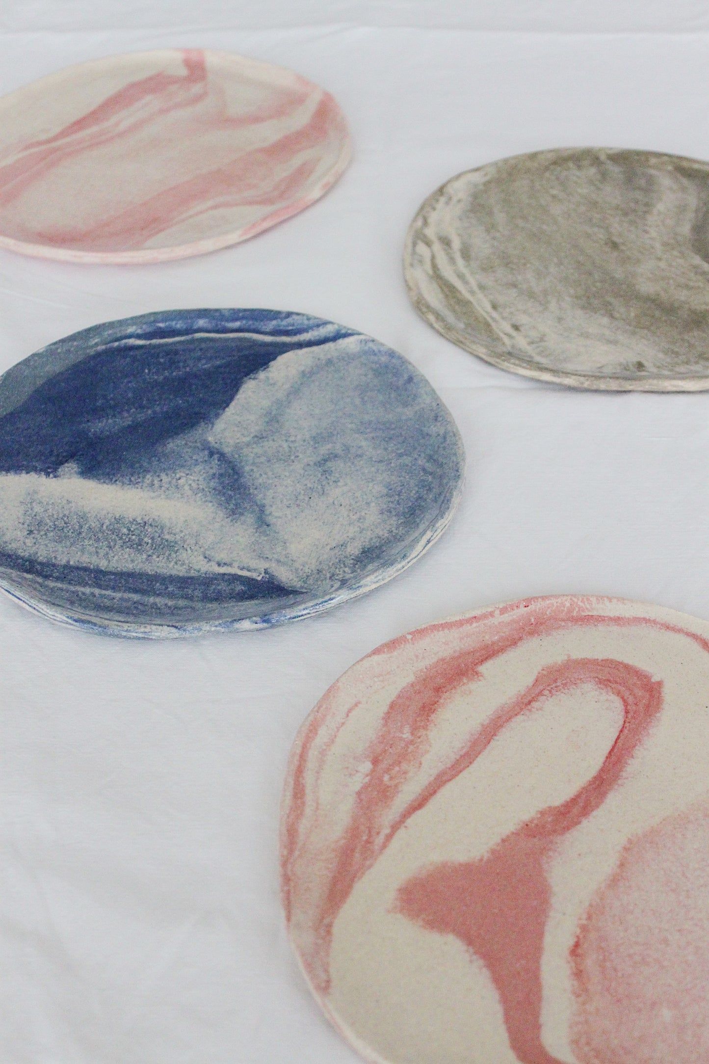 Assiettes bi-goût verte