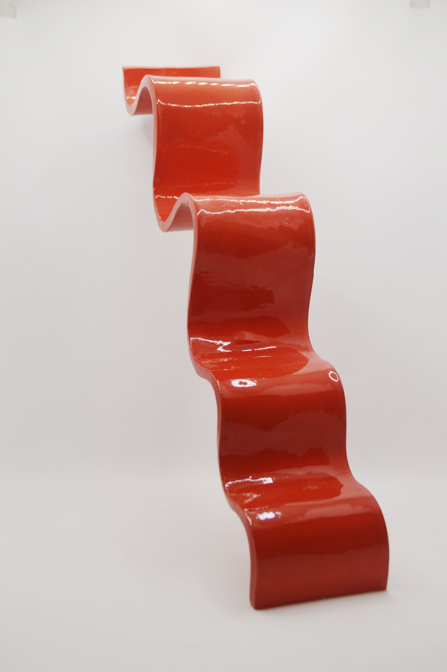 Vide-poches vague rouge