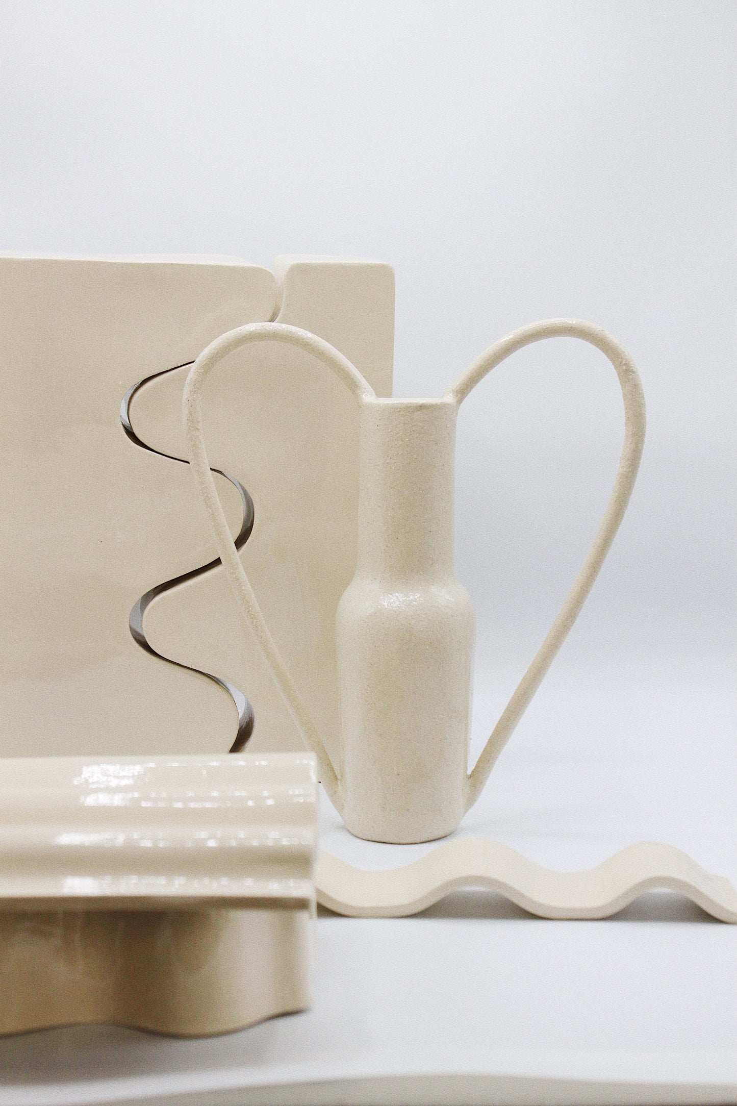 Vase Fragment crème