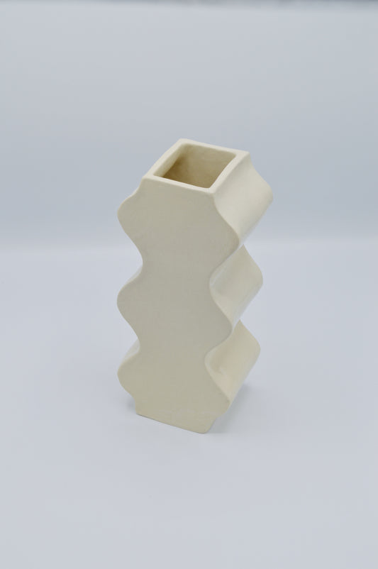 Vase Magma crème