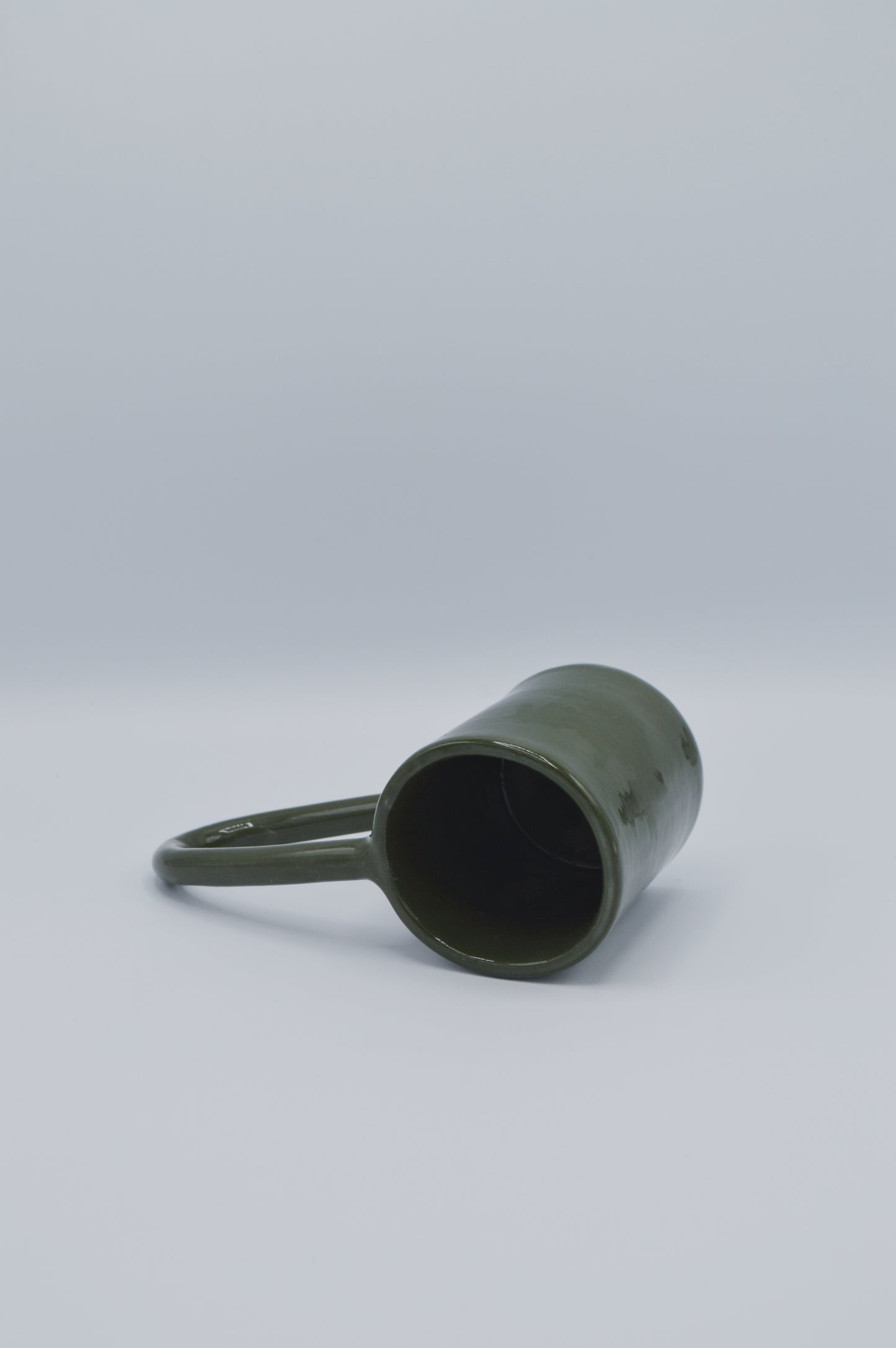 Mug anse longue olive