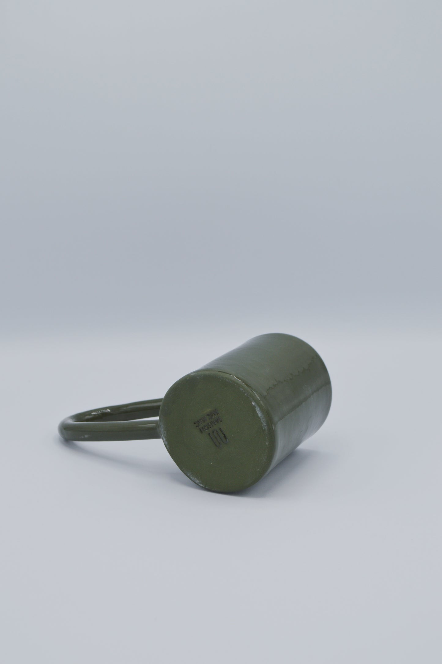 Mug anse longue olive