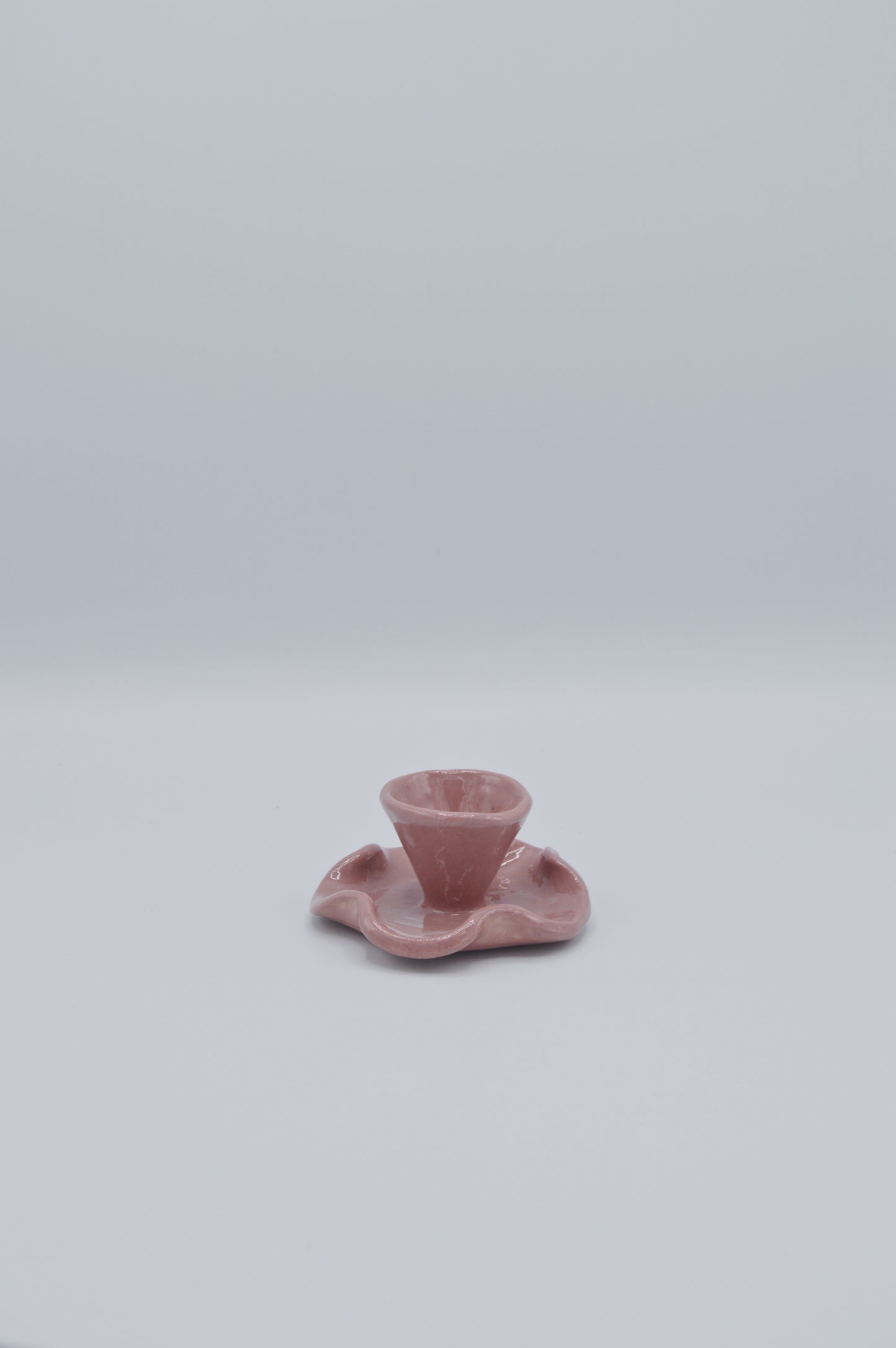 Coquetier rose