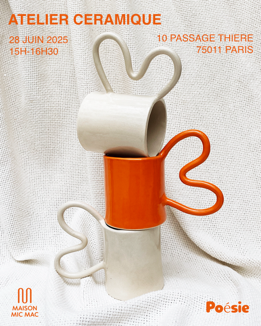 Workshop céramique - Maison Mic Mac x Poésie Coffee