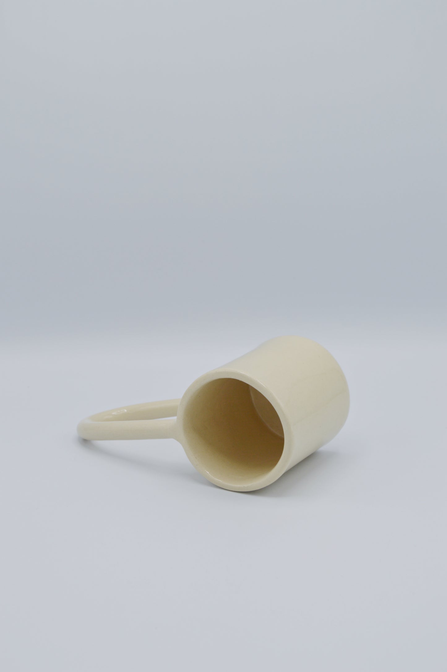 Mug anse longue crème