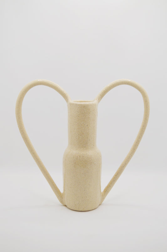 Vase fragment crème petit