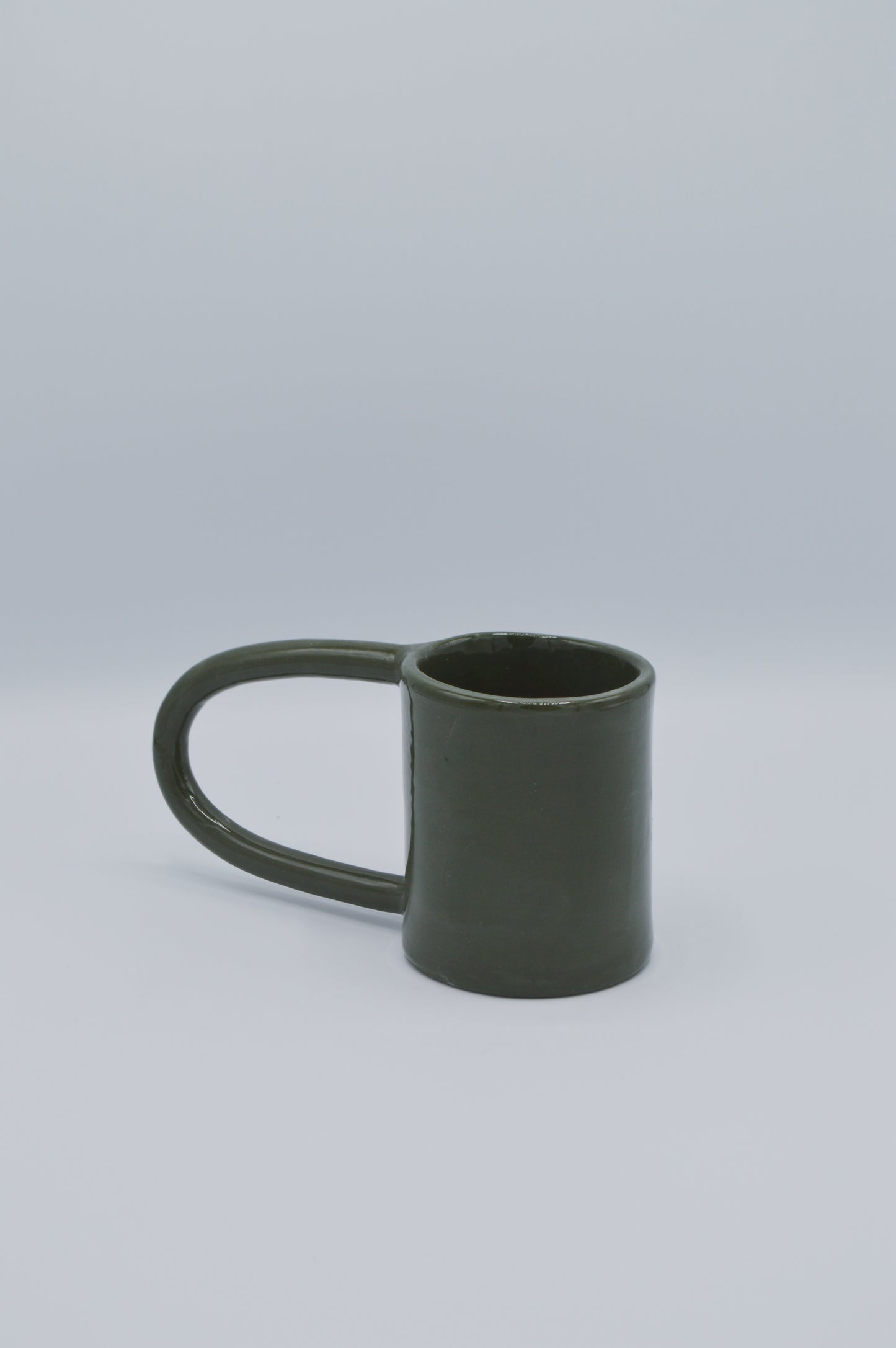 Mug anse longue olive